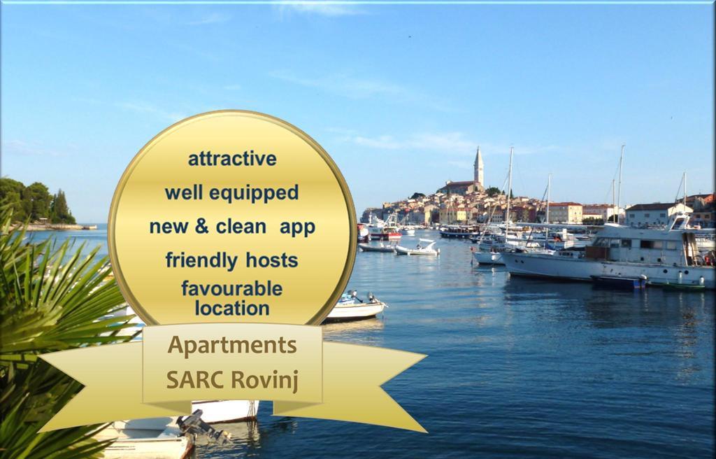 Apartments Sarc Rovinj Exteriör bild